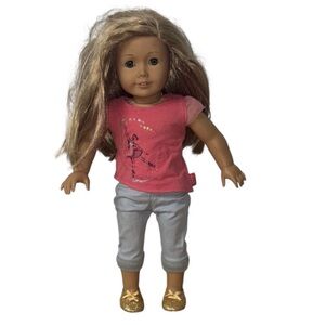 American Girl Doll Isabelle Palmer Blonde Girl of the Year 2014 Dressed Dance